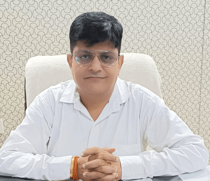 Director Anil Choudhary of Hartron Skill Centre Kaithal